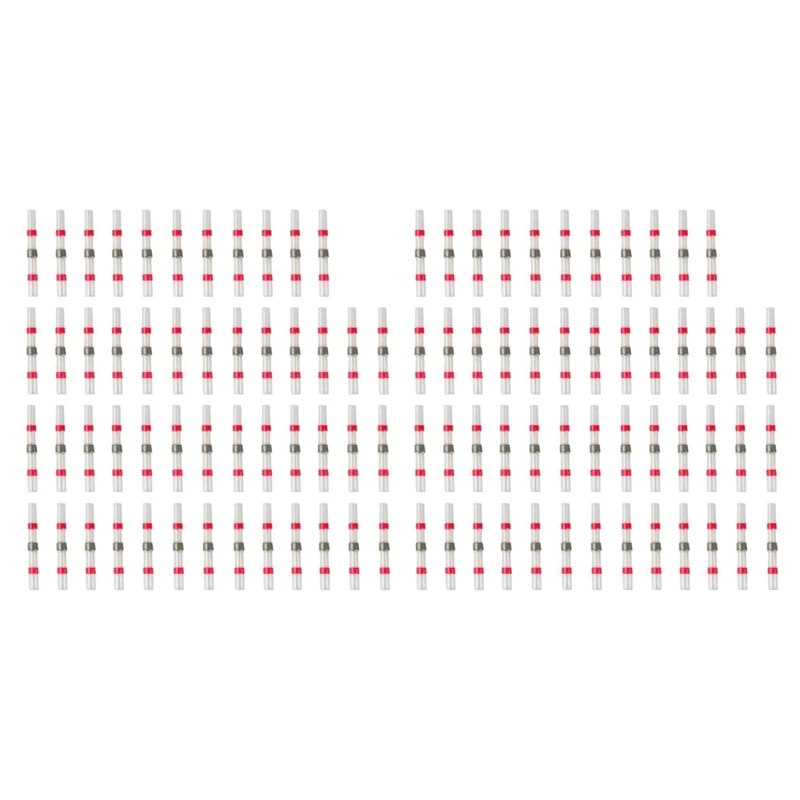 

100 шт., Термоусадочные соединители для проводов