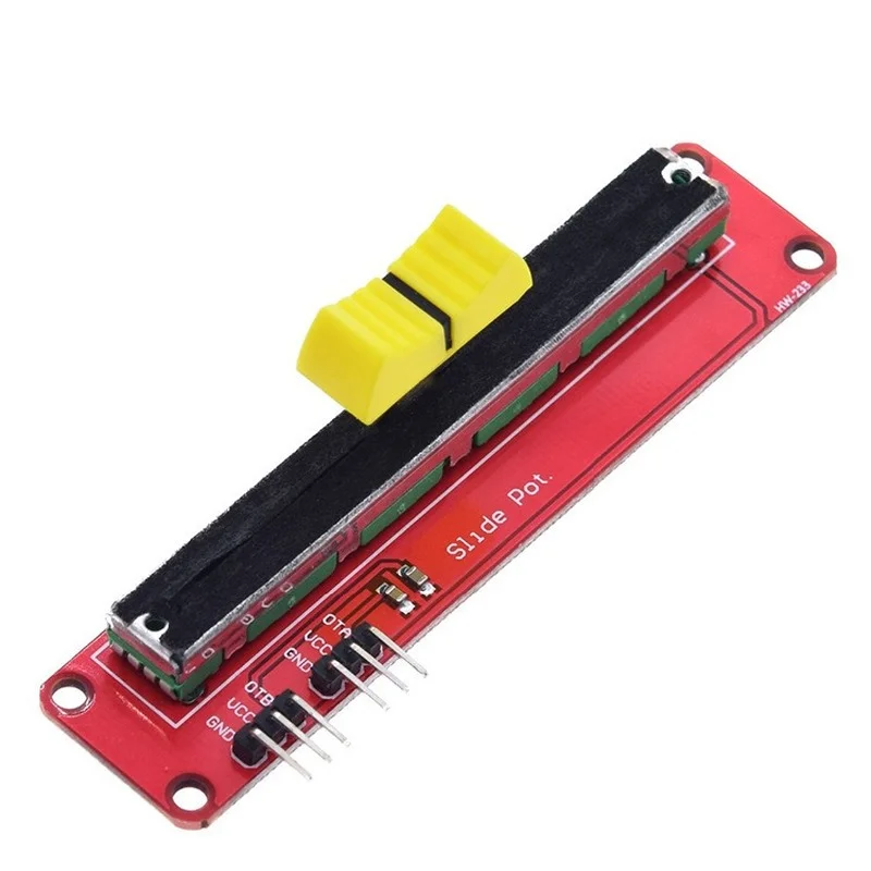 

B10K Sliding Slider Potentiometer Switch Slide Block Module for Arduino MCU ARM Electronics DIY