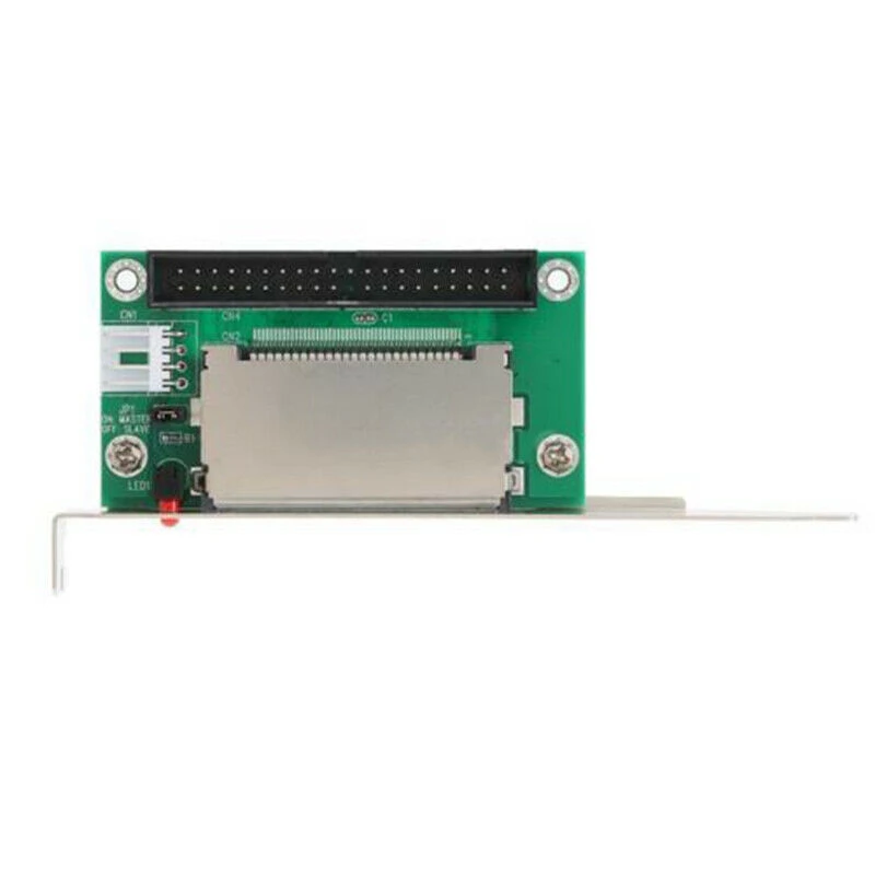 2x40-Pin Cf компактная флеш-карта до 3 5 Ide конвертер адаптер кронштейн Pci задняя панель