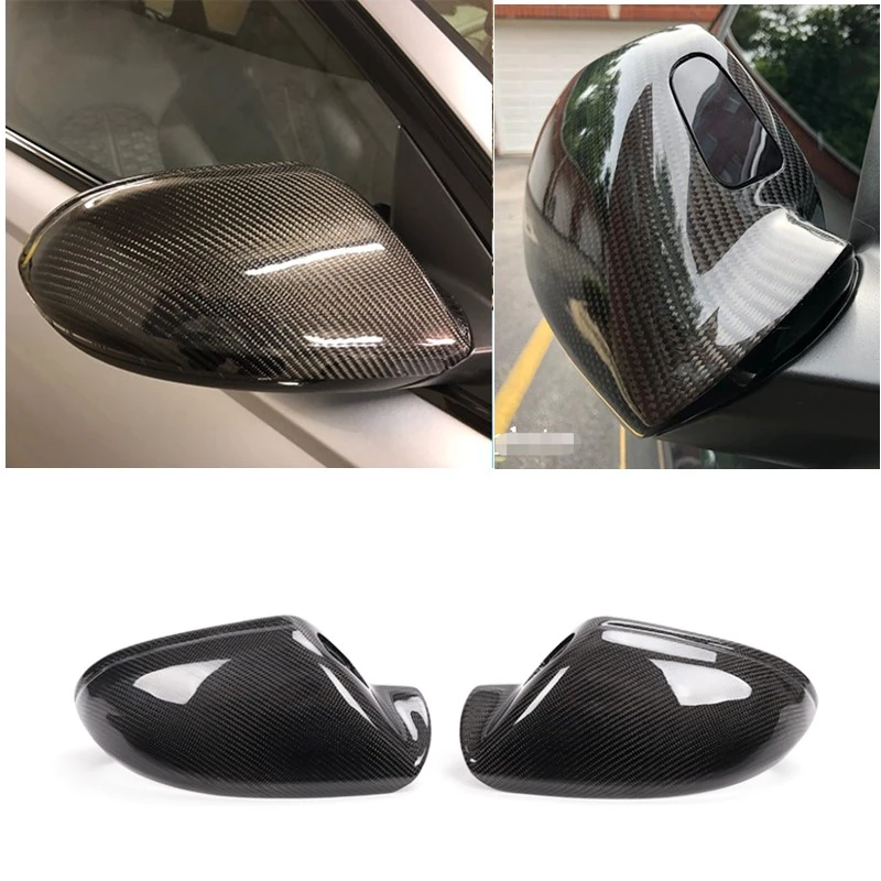 

C7 mirror replacement cover for A6 A6L 2012-2018 carbon side mirror replacement WITH Lane Assist
