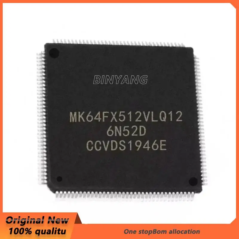 

New Original MK64FX512VLQ12 LQFP-144 Genuine Microcontroller IC Chip