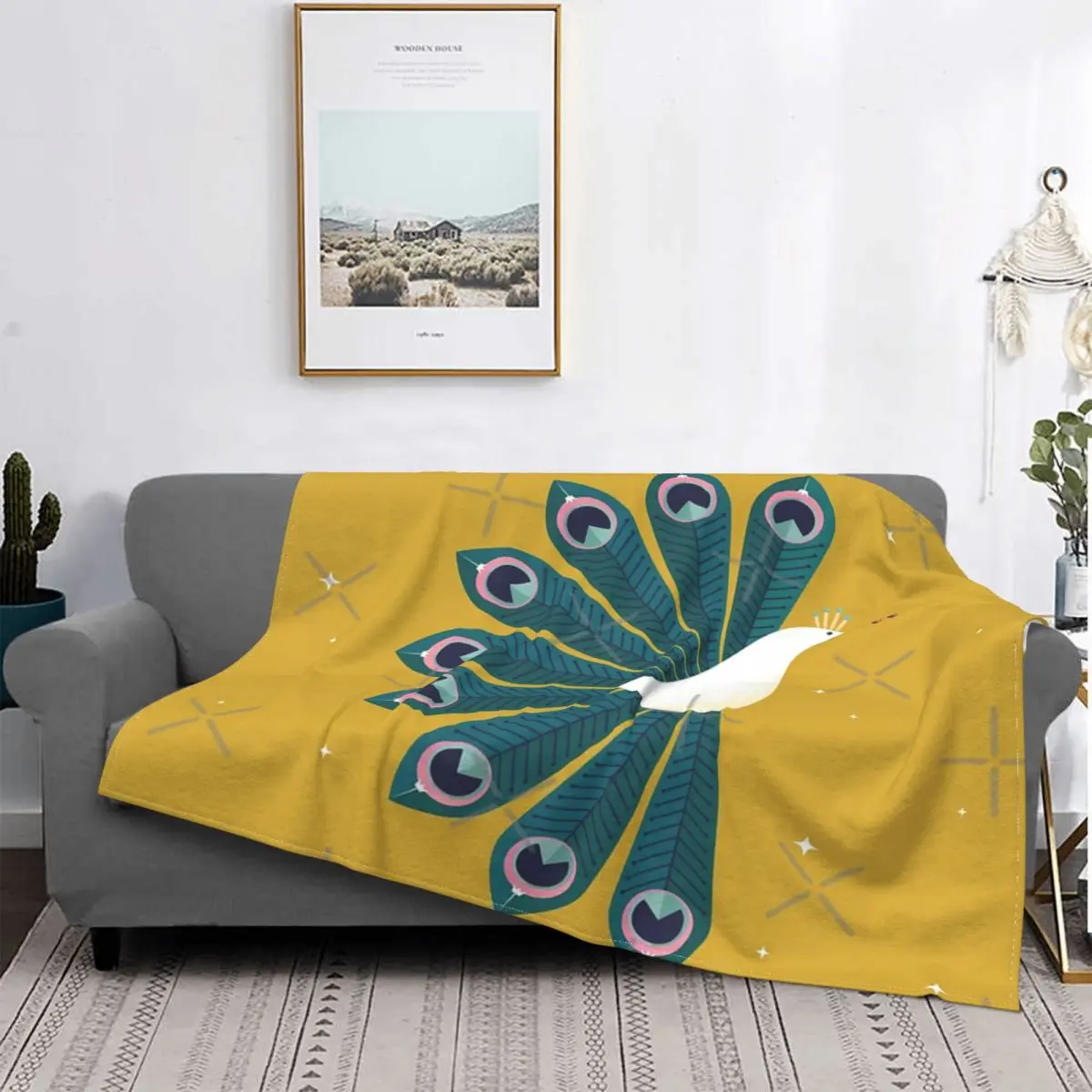 

Декоративное Золотое одеяло с павлином, покрывало на кровать, уличное пушистое мягкое одеяло размера s, Королевский размер, пушистые зимние покрывала для кровати