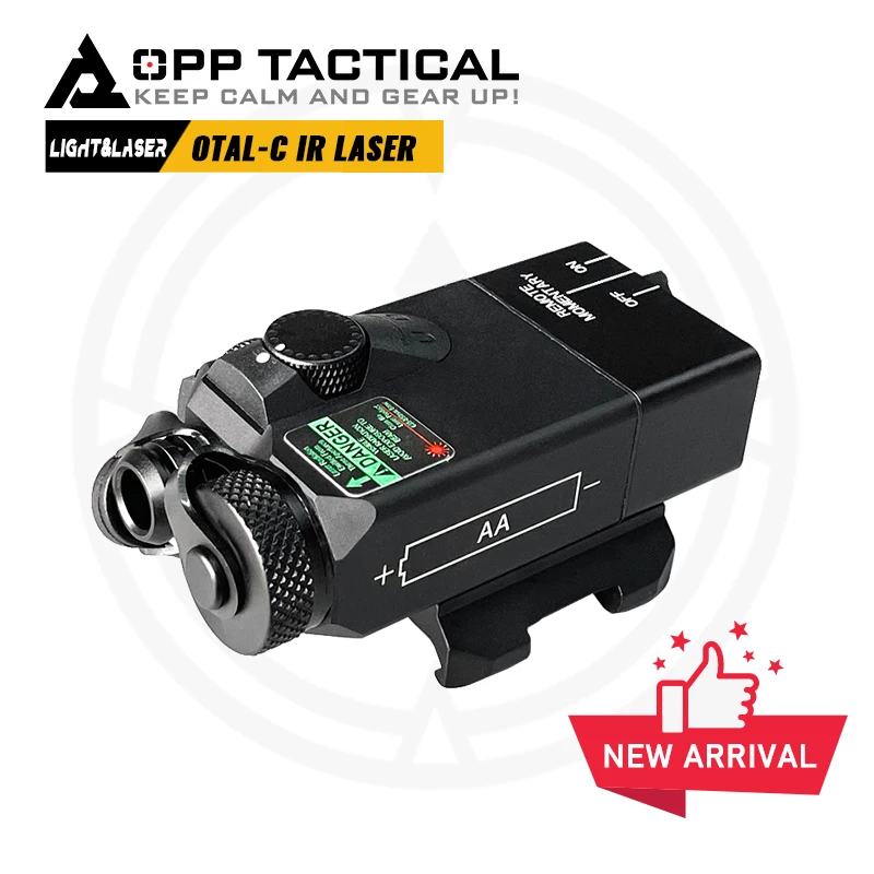 

Tactical Metal OTAL-C Offset Mini Green Laser IR Laser Aiming Sight with QD Mount Fit Picatinny Rail for Hunting Airsoft Rifles