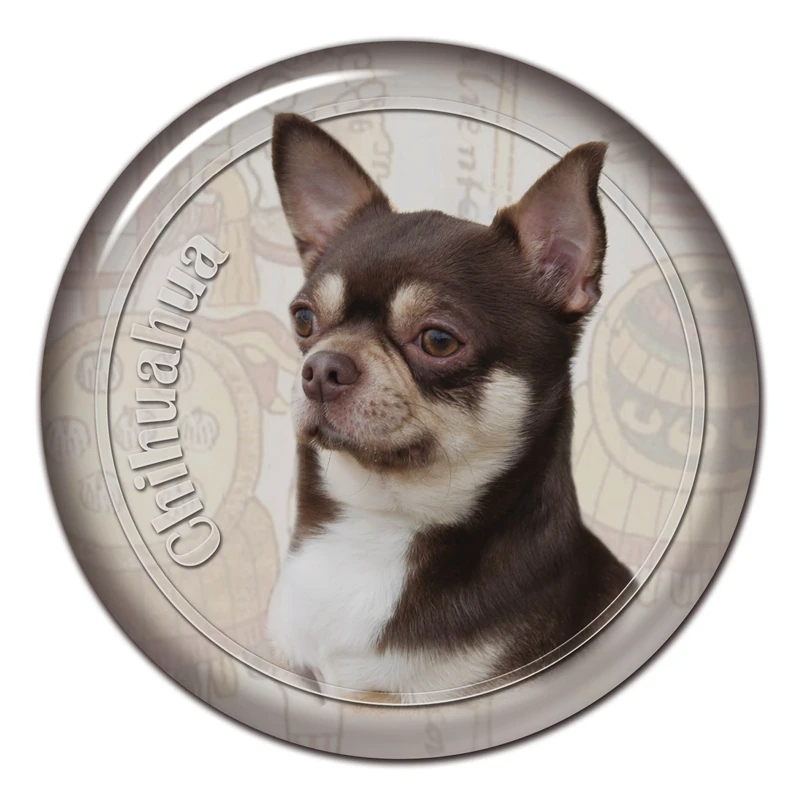 Самоклеящаяся наклейка Chihuahua Dog V3 автомобильная украшения на бампер заднее