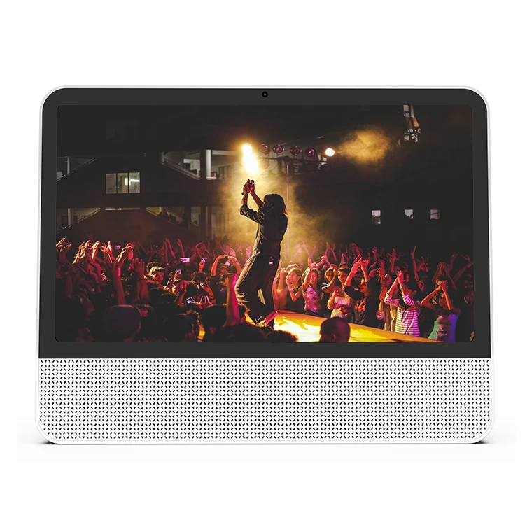 new 15.6 inch rk3399 Android Smart SoundBox capacitive touch smart speakers enlarge