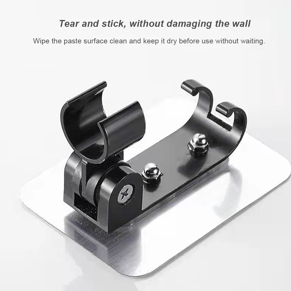 

Shower Holder Adjustable Bracket Bathroom Gadget Accessories Storage