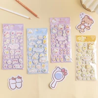kawaii sanrio sticker mymelody cartoon cute anime cinnamoroll mobile phone case storage box sweet pompom purin sticker girl gift