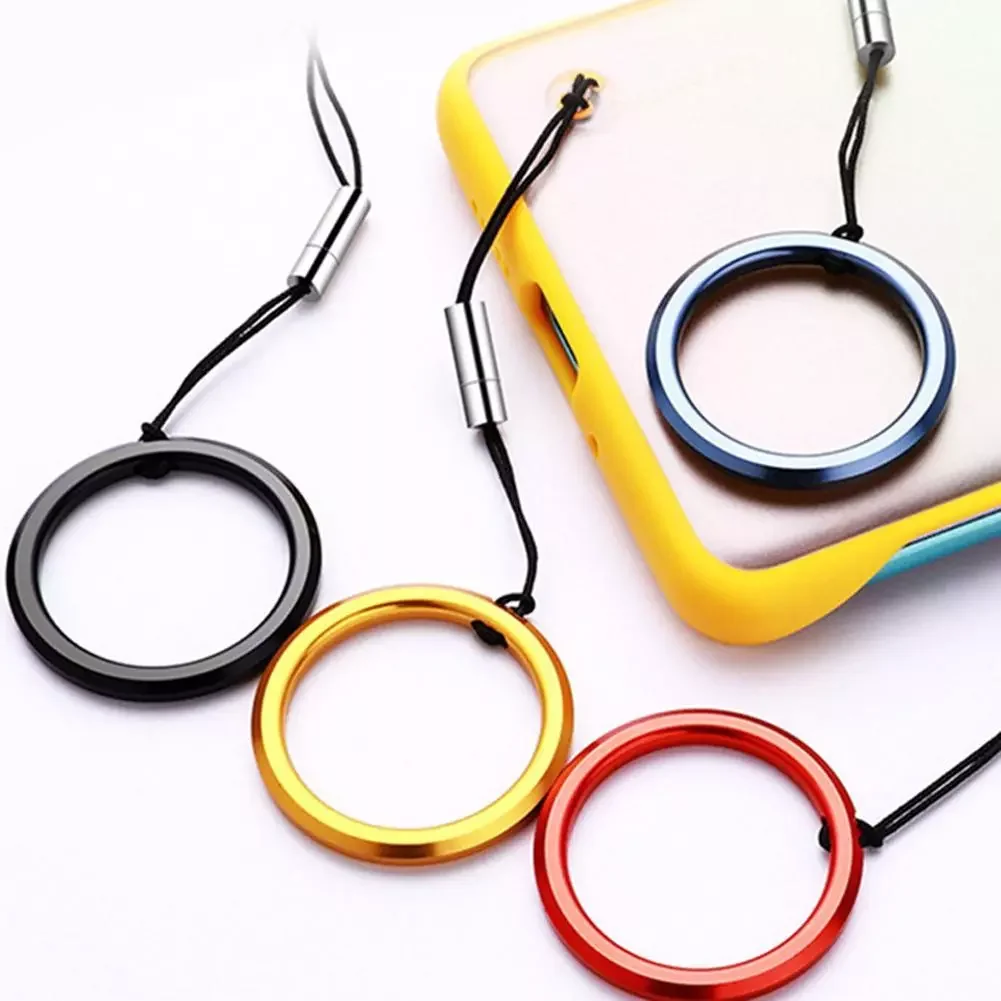 

Mobile Phone Straps Universal Detachable Mobile Phone Case Finger Ring Lanyard Strap Hanging Rope Mobile Phone Accessories 2021