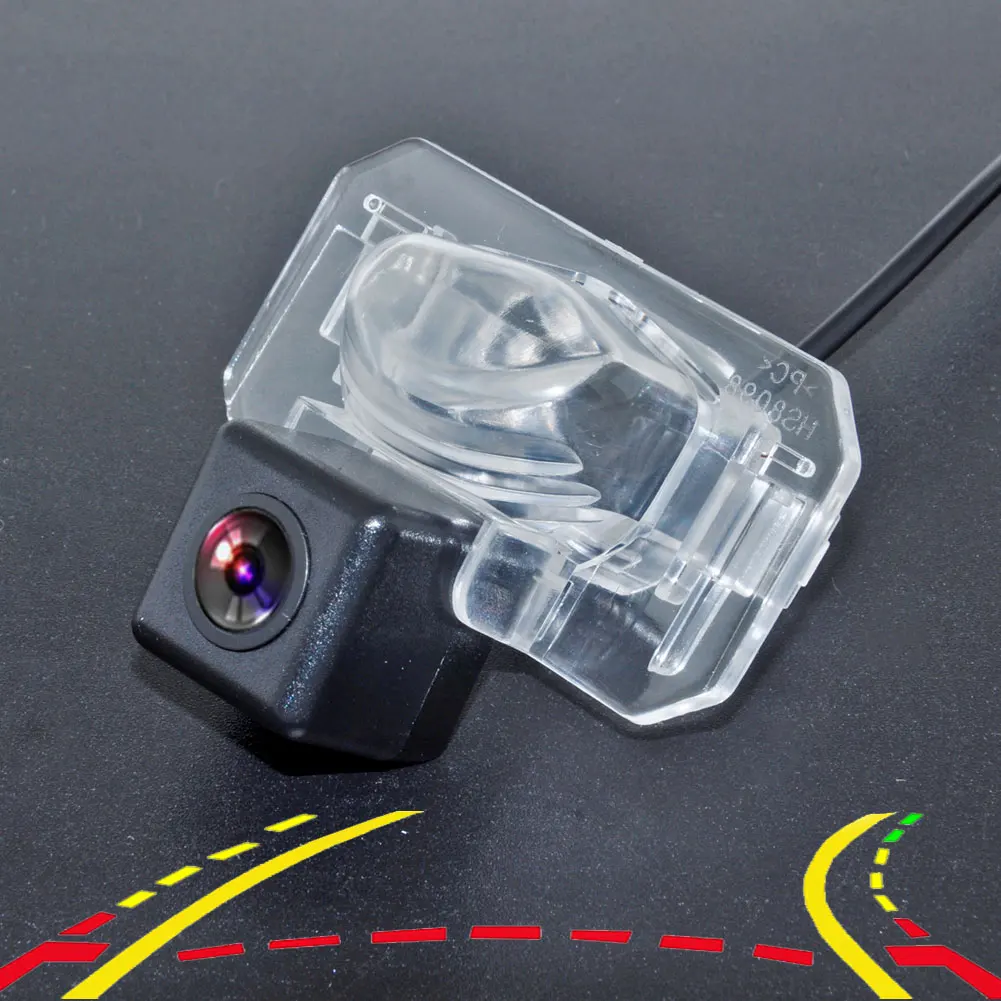 

ccd Dynamic Trajectory Car Tracks Rear View Camera For Honda CIVIC CIIMO 2012 2013 Accord CITY 2008-2010 Car Parking Monitor