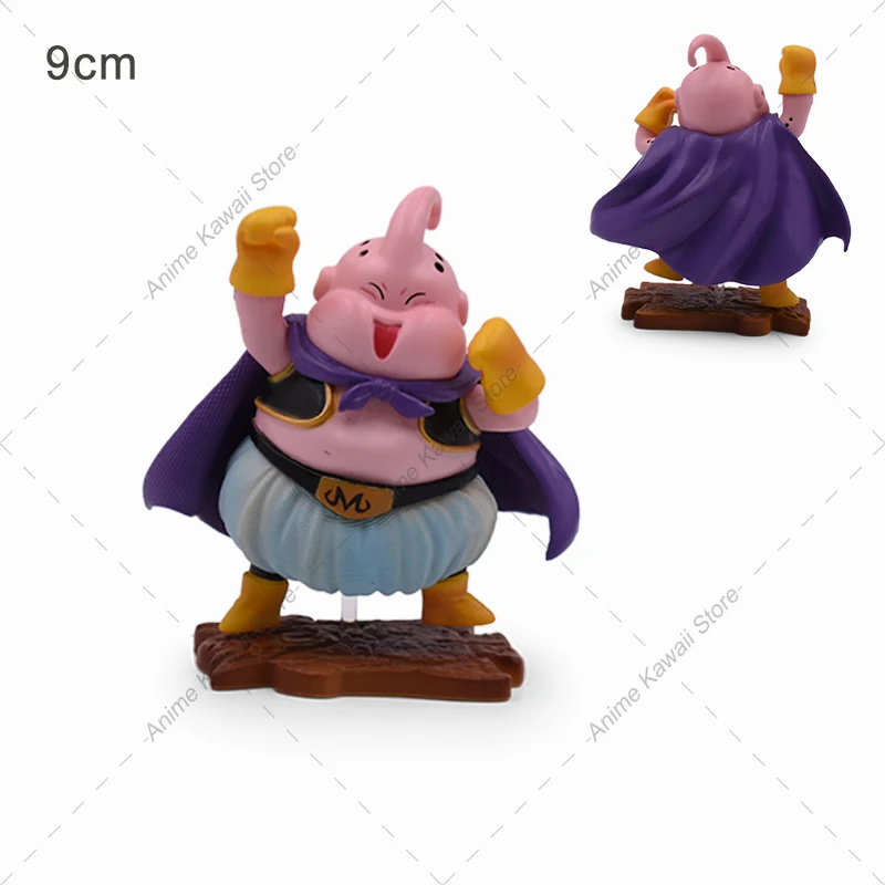 Фото Фигурка Majin Buu, Коллекционная модель персонажа аниме для детей, игрушка унисекс из ПВХ, подарочное издание, масштаб 1/60 №4
