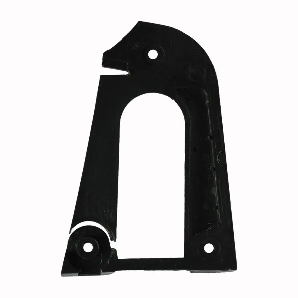 Черная крышка с 3 отверстиями и винтами для деталей электрогитары