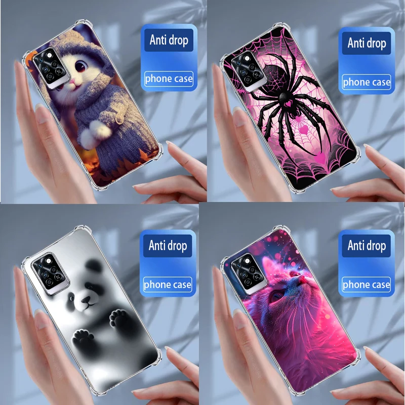 Чехлы infinix Note10 Pro/X695 мягкий силиконовый прозрачный чехол из ТПУ для телефона