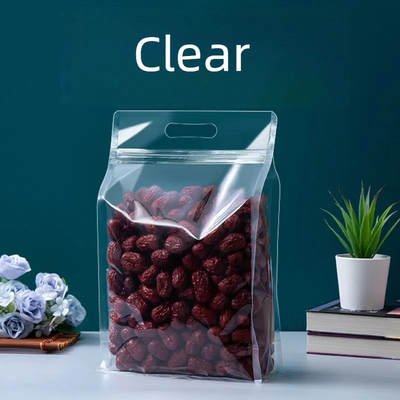 

Прозрачные пакеты с застежкой-молнией 10 шт.