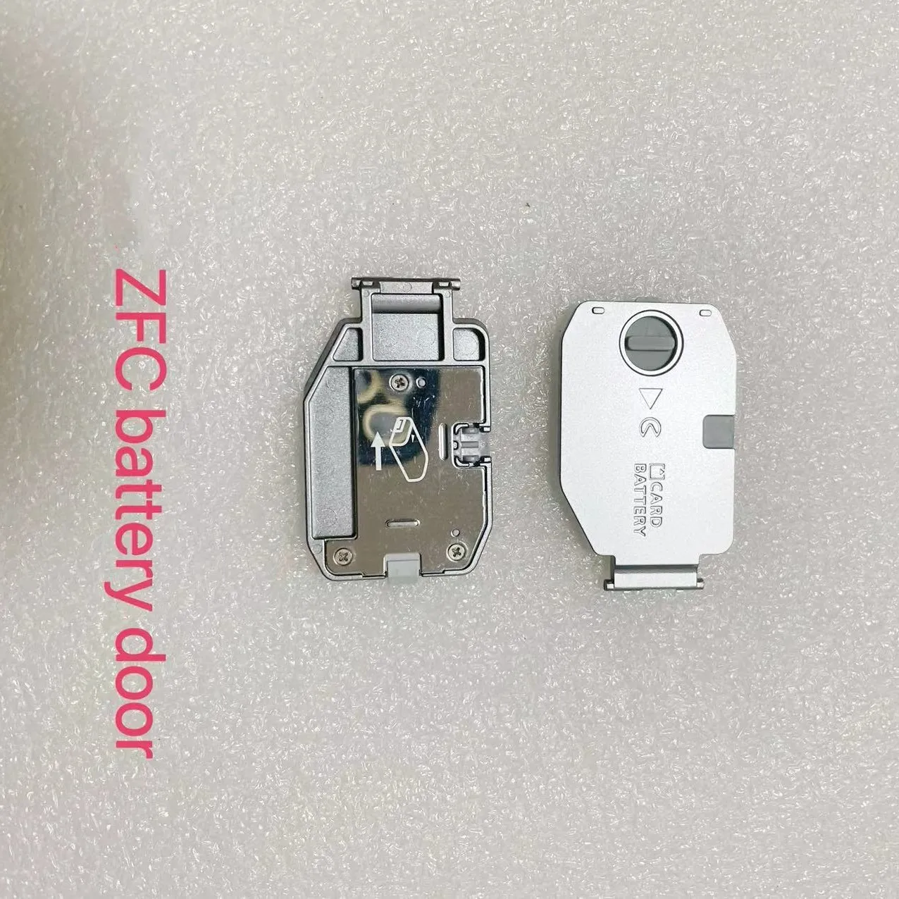 Новая серебряная Крышка батарейного отсека для камеры Nikon ZFC запасные части