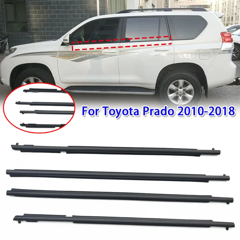 

4 шт., автомобильные стекла для Toyota Prado 2010-2018