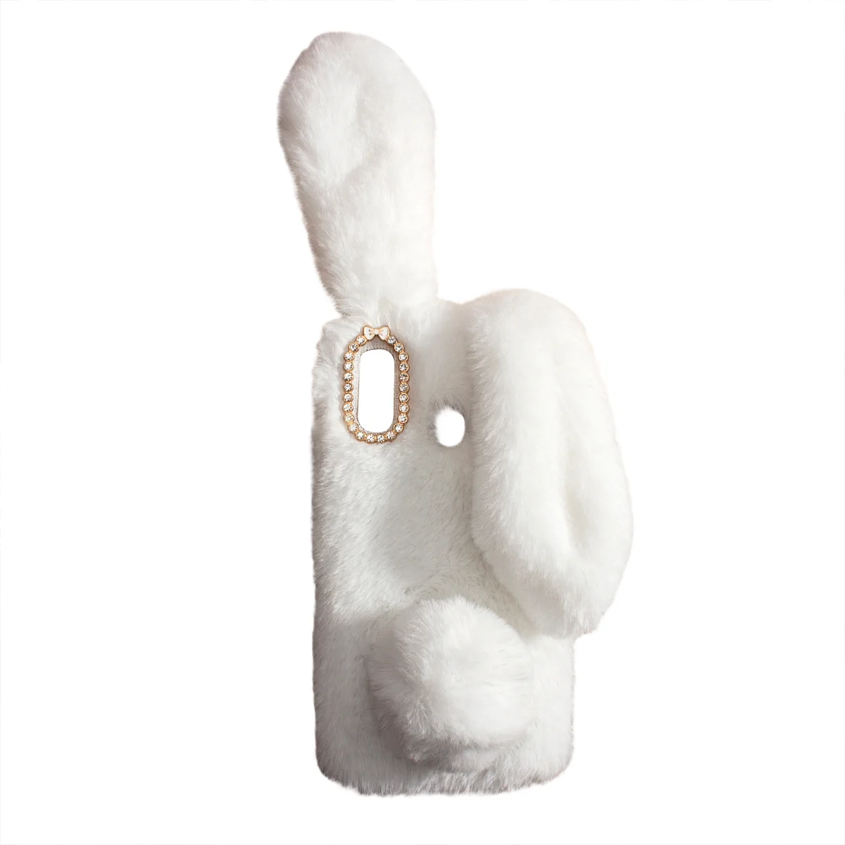 

1pc Case Plush Rabbit Cover Keep Warm Compatible with Samsung A20