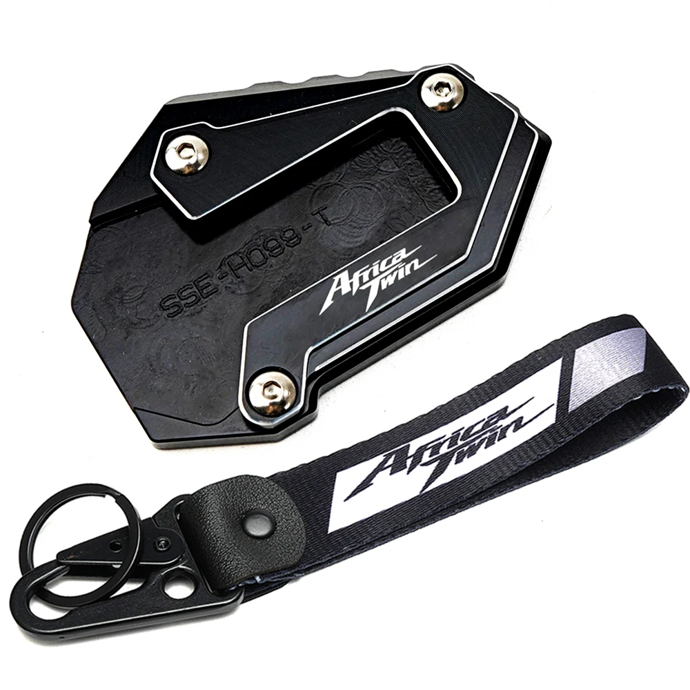 

Для Honda Africa Twin CRF1100L CRF 1100L Adventure Sports 2020-2023 2024, подставка для мотоцикла, боковая подставка, удлинитель, брелок