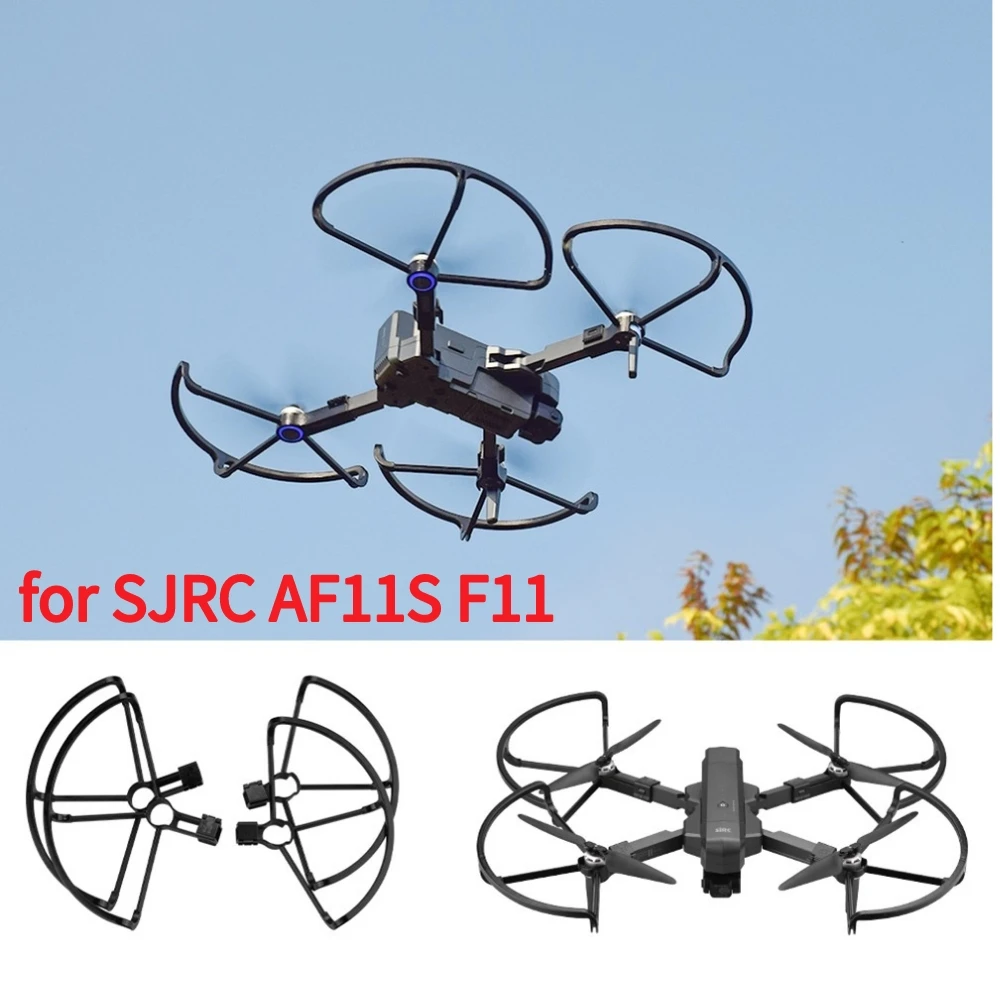 

Drone Blade Props Wing Guard Protective Protector Cage Kit for SJRC AF11S F11 PRO Drone Protective Cover