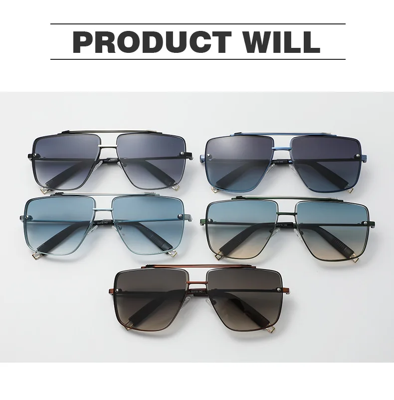 

New Fashion Square Sunglasses Men Sunglasses Women Punk Shades Vintage Gafas Vasos Decorativos Oculos De Sol UV400