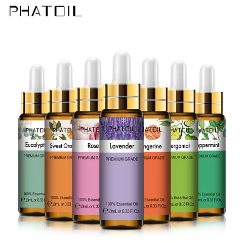 PHATOIL Чистое эфирное масло Лаванда Эвкалипт Ваниль