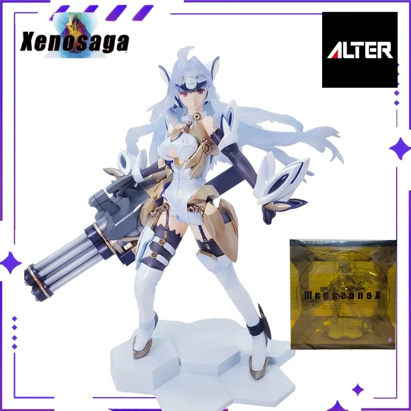 Фото Оригинальная фигурка Alter Xenosaga/Epicode III: Also Sprach Zarathustra KOS-MOS Ver.4/1/8, готовая модель ручной работы, игрушка-подарок