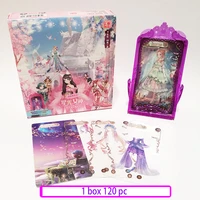 starlight goddess story cards miracle stage cross dressing transparent plastic card pretty girl card collectibles gifts toys