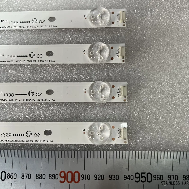 Фонарь 10LED для HISENSE фонарь HISENSE HD490DU-EU31 H49MEC3050 H49M3000 LED49K300U NS-49DR420NA8 49_HD490DU-E31_4X10 HD490DF-B71