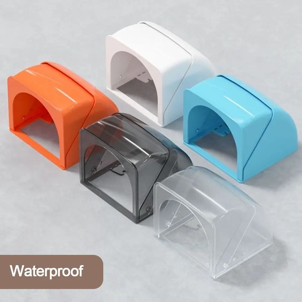 

1Pcs 86 Type Outdoor Socket Waterproof Box Electric Plug Cover Rainproof Cover for Charging Pile Socket Switch Protection Cover