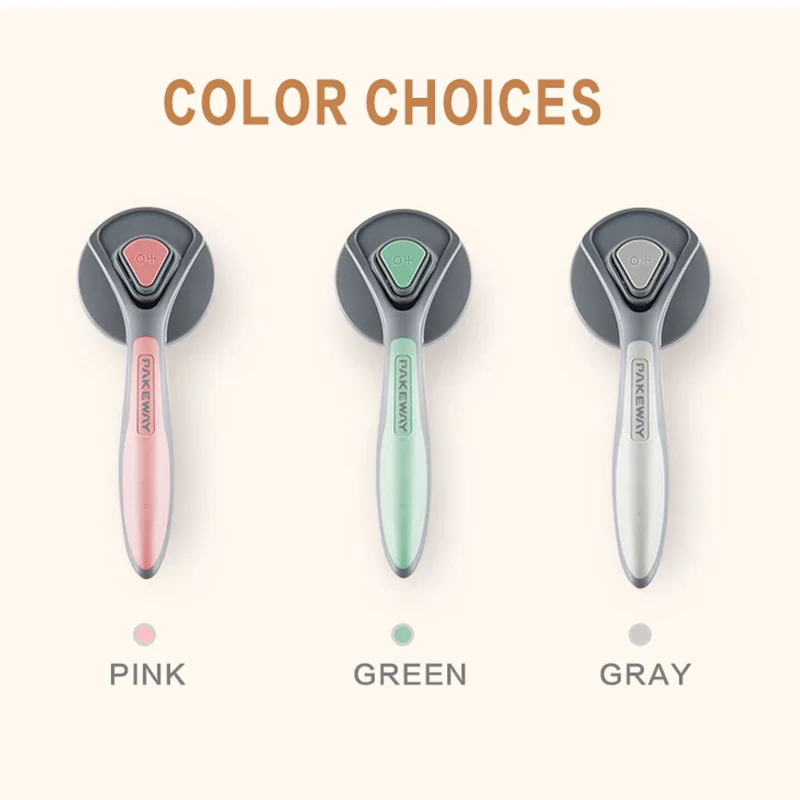 

Pet Dog Brush Cat Comb Self Cleaning Brush Grooming Comb Convenient Durable Pets Dogs Accessories Cleaning Supplies Hair Remover
