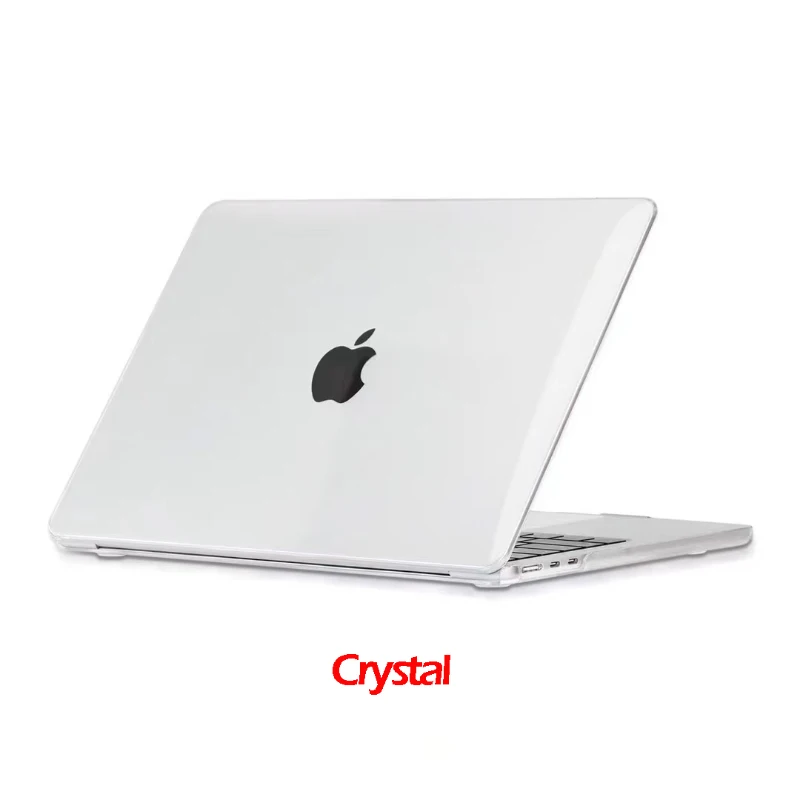 Чехол для ноутбука 2022 дюйма Macbook M2 Air 13 6 A2168 прозрачный защитный чехол Pro A2338