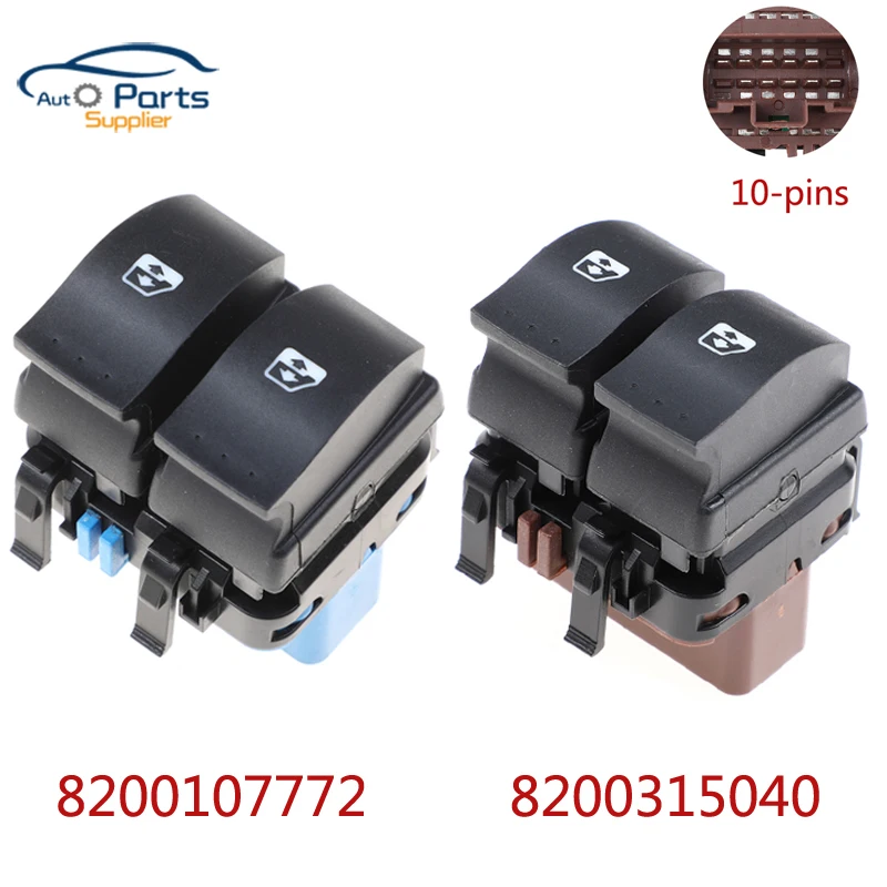 

New Electric Window Control Switch Lifter Switches For Renault Megane II 2002-2014 Laguna MK2 2001-2007 8200315040 8200107772