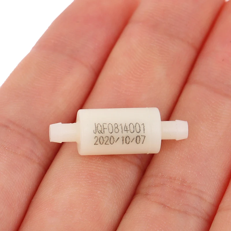 

1PCS 8mm Plastic One Way Inline Check Valve Pressure Type Mini Gas Air Oxygen Valve JQF0814 Equal-diameter for Aquarium Air Pump