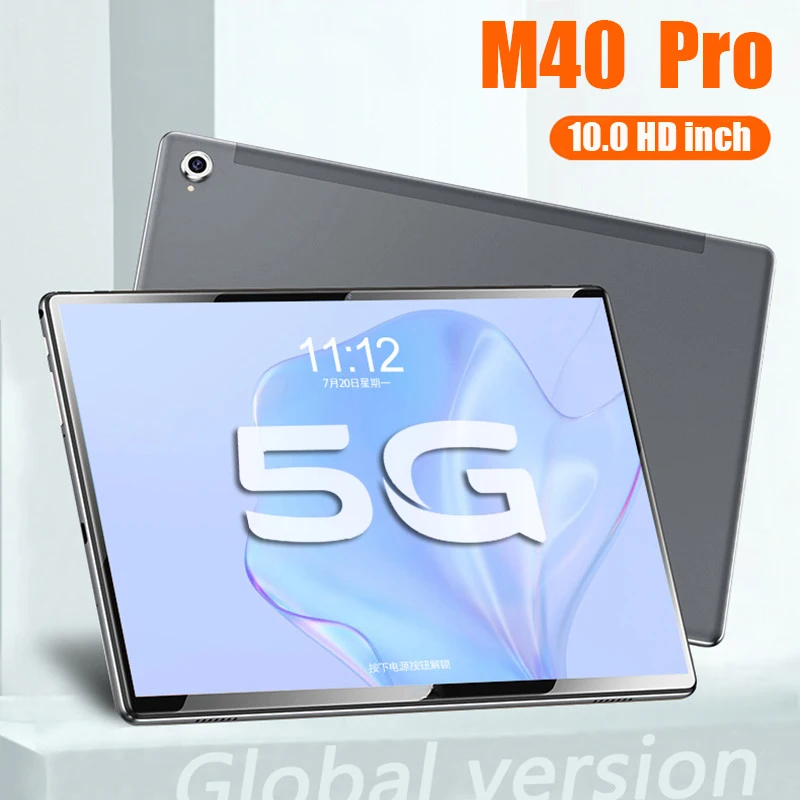 

Планшет M40 Pro, 10 дюймов, 8 + 256 ГБ, Android 10, Wi-Fi, Bluetooth, GPS, 8800 мАч