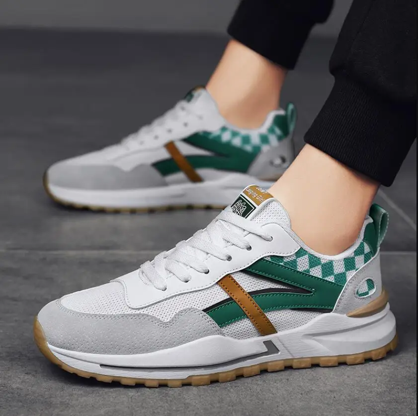 

Men's Casual Sneakers 2022 Autumn Vulcanized Shoes Boys Tenis Sport Shoes Male Sneakers Soft Sole Men Walking Shoes