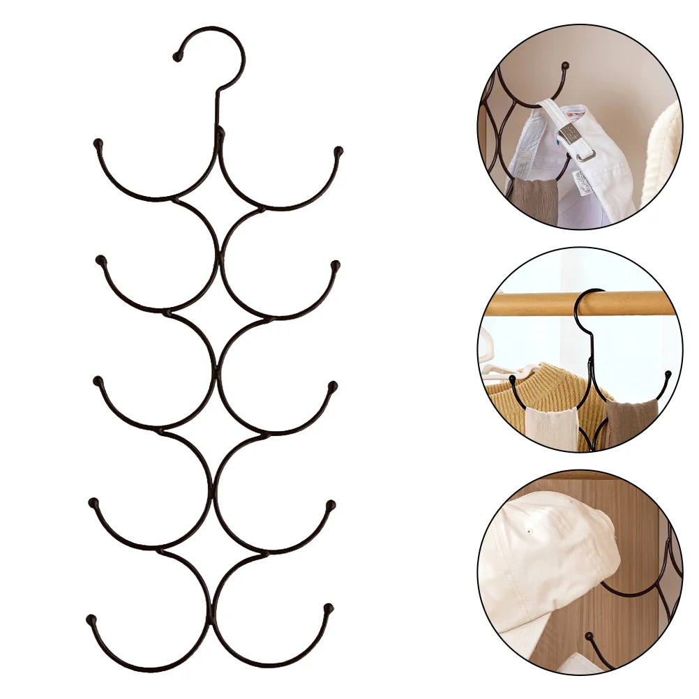

Multi-function Scarf Hanger Closet Scarf Organizer Multi-layer Tie Hanger Scarf Supply