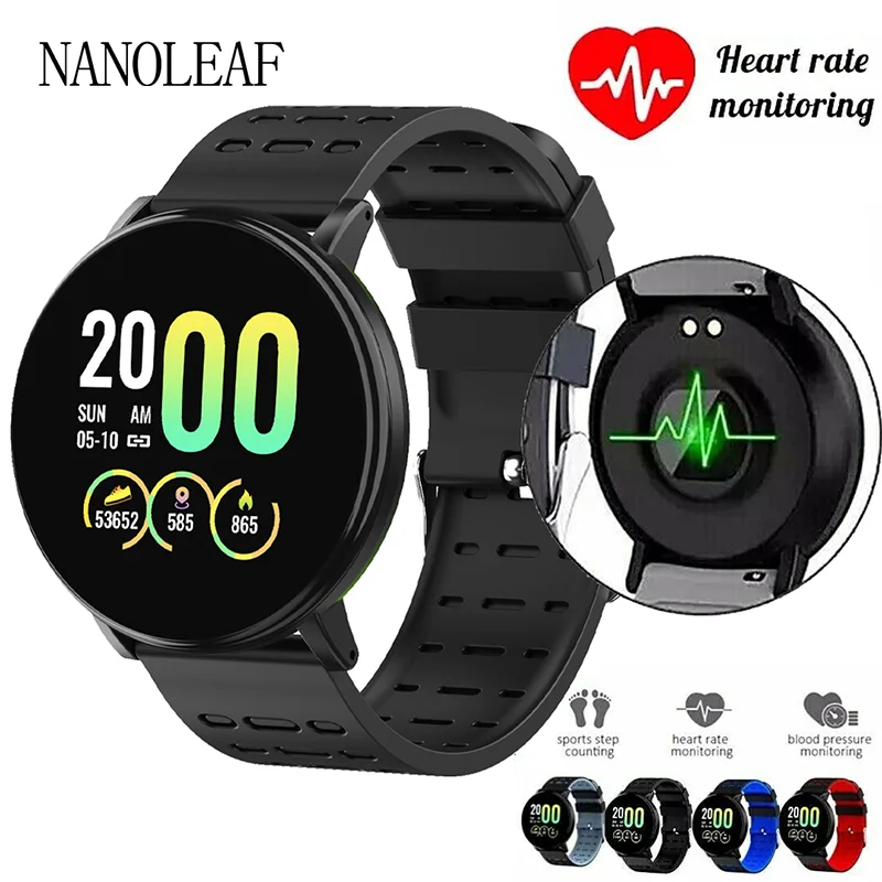 

Full Touch Screen Smart Watch Waterproof Fitness Tracker With Sedentary Reminder Automatically Records Steps For Android IOS