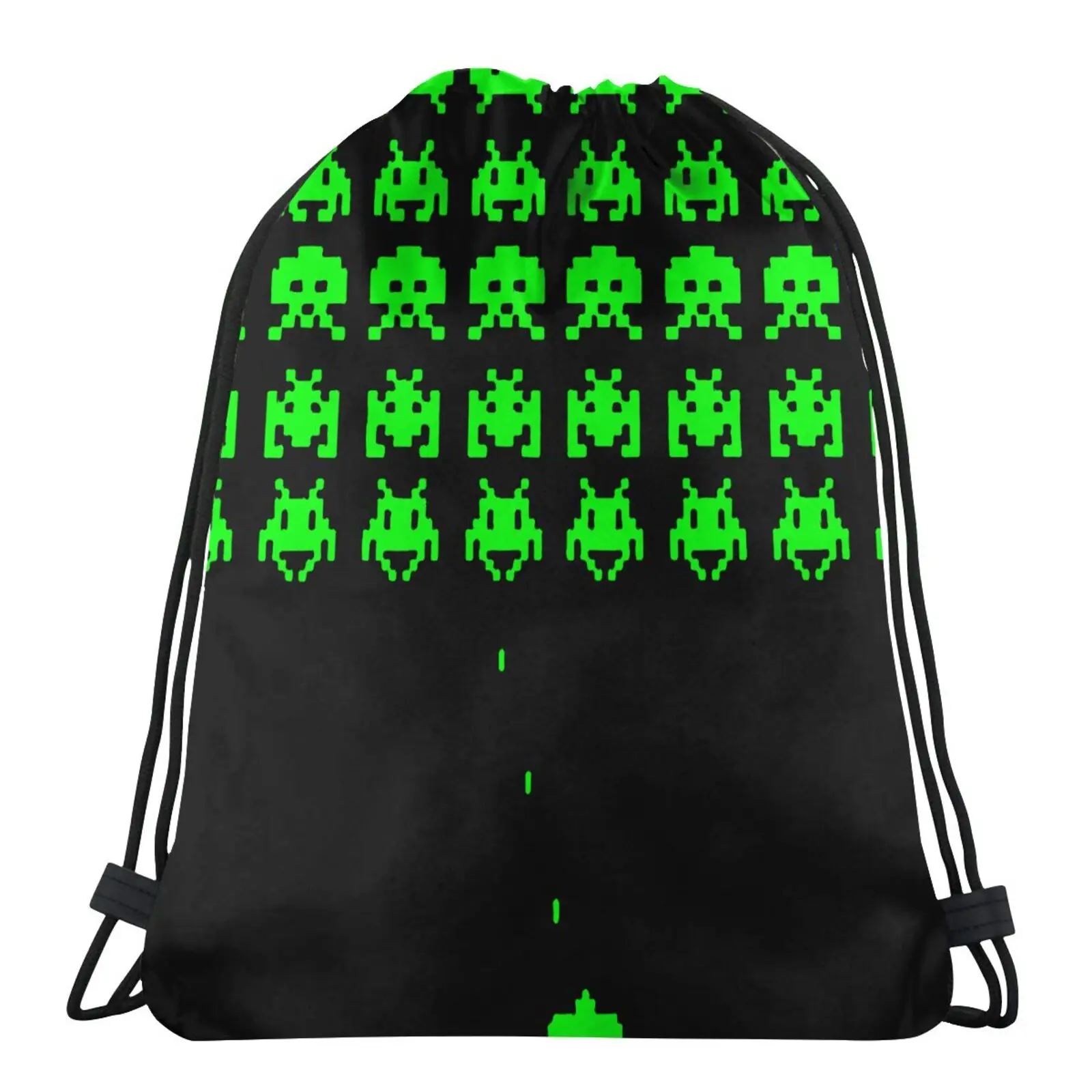 

Мужской рюкзак Space Invaders 80 80S, ранец для мужчин и женщин, сумка для рисования, зеркальный карман