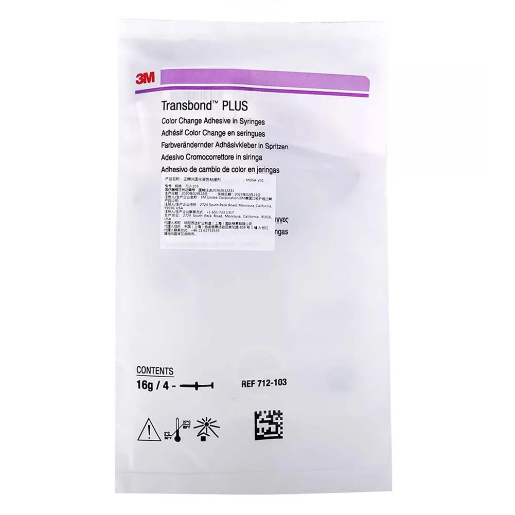 Фото Стоматологический 3 м Transbond Plus 1/2/4 шт., клейкий шприц для изменения цвета, ортодонтический кронштейн, склеивающий агент, гель для быстрой светоотверждения 712-103 №4