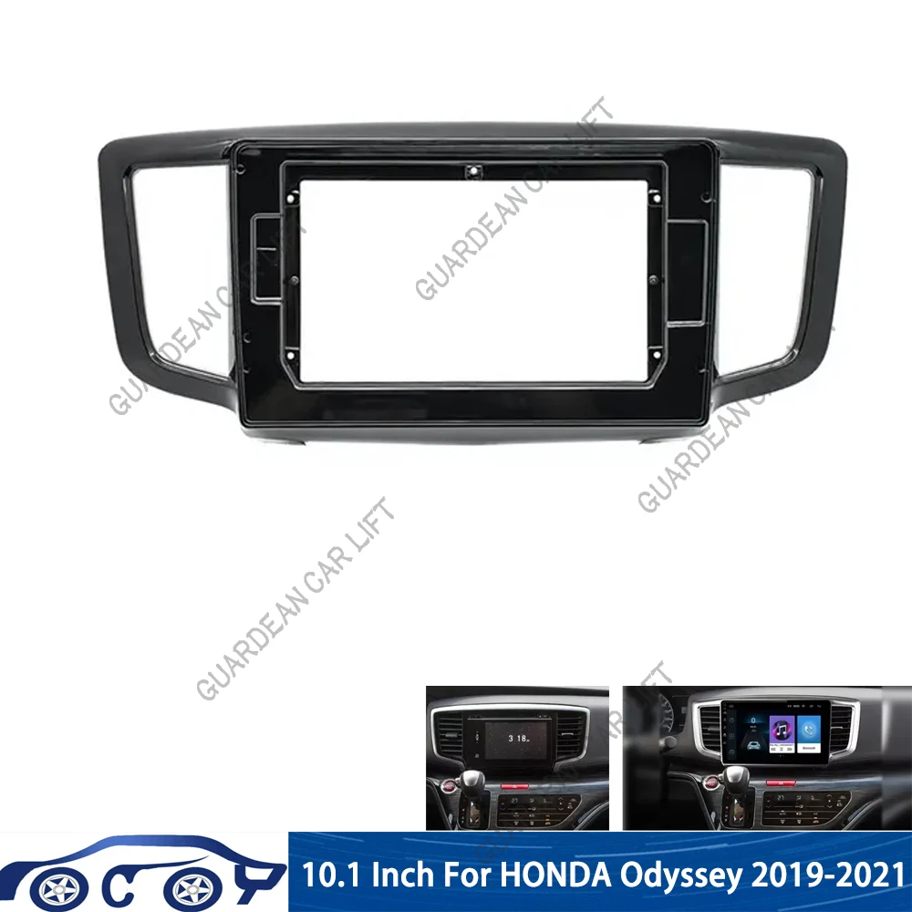

10.1 Inch For HONDA Odyssey 2019-2021 Car Radio Fascias GPS MP5 Android Stereo Player 2 Din Head Unit Panel Dash Frame Trim Kit