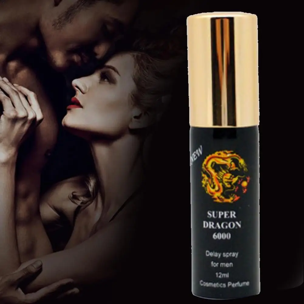 

1Pc 12ml Super Dragon 6000 Male Delay Spray Adult Products Extend Time Lubricant Health Massage Oil