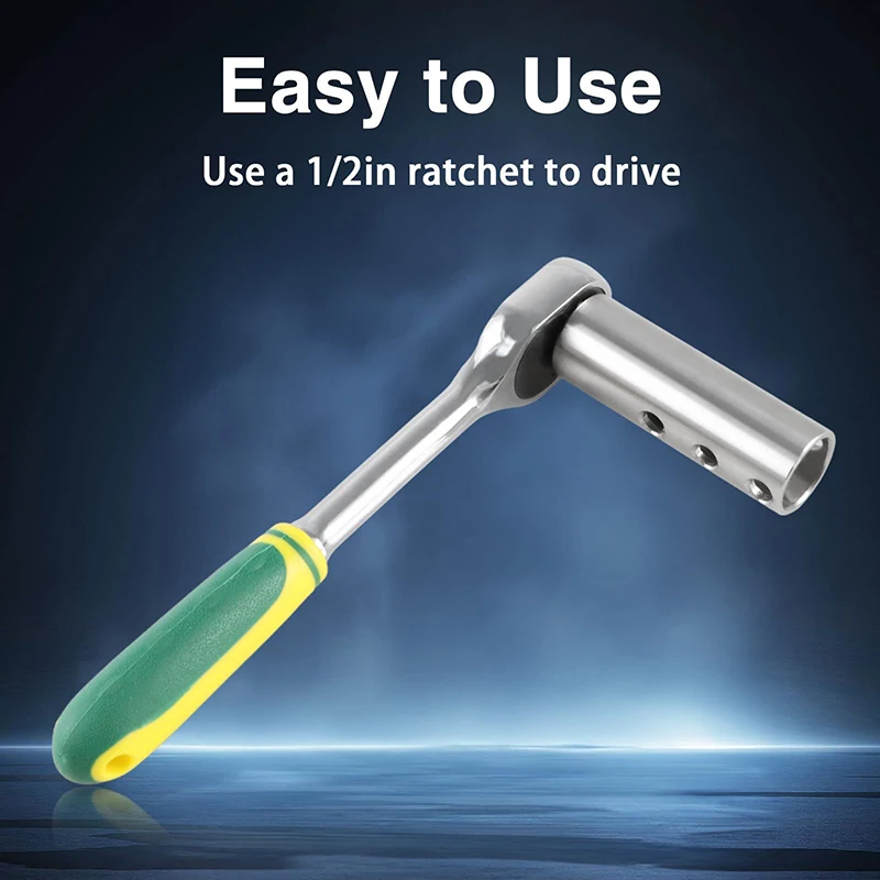 Ножничный домкрат из нержавеющей стали адаптер для шлицевой дрели насадка с