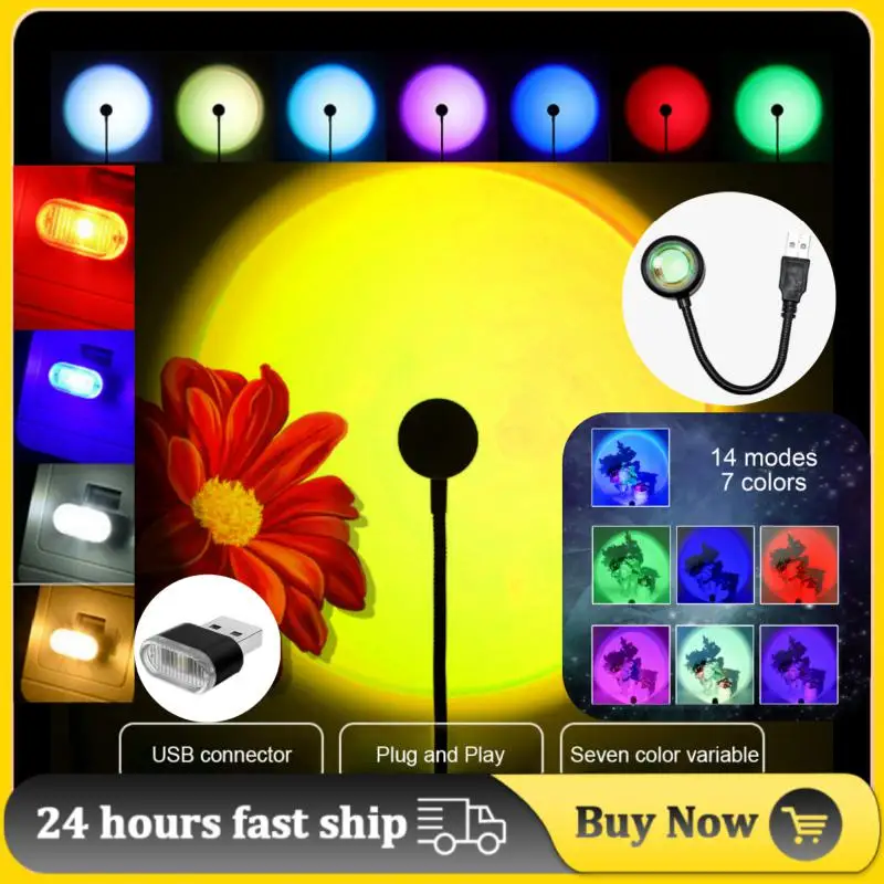 

Car Decorative Lamp 5v Wide Application Long Service Life Colorful Safe And Reliable Car Accessories Car Door Light 20ma 3.2g