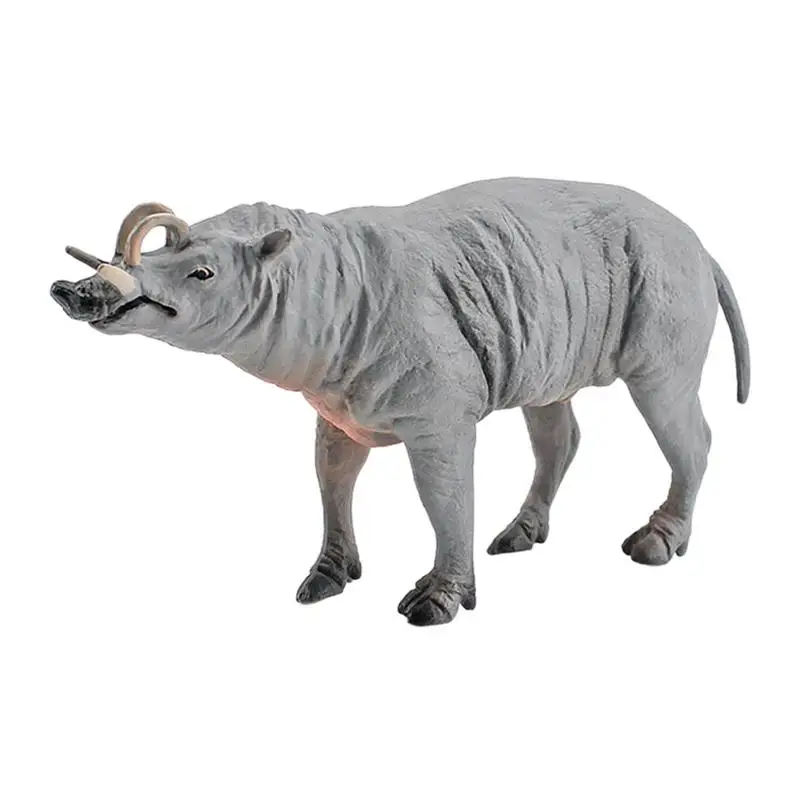 

Азиатская тапир/фигурка животного Babyrousa, реалистичные модели животных из искусственного пластика джунглей, игрушка для торта