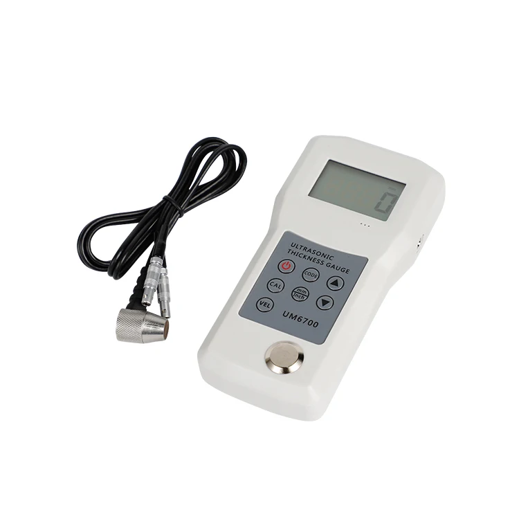 Цифровой ультразвуковой толщиномер UM6700 для пластика трубы металла