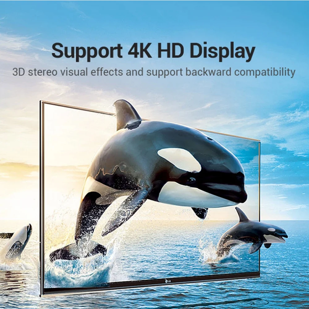 Адаптер HDMI 90 270 градусов под прямым углом фоторазъем 4K HD для HDTV PS4 Lptop TV Box