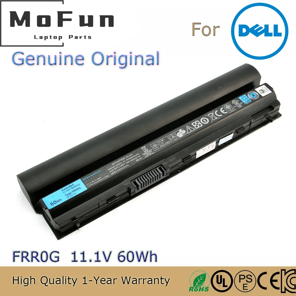 Новый оригинальный аккумулятор для ноутбука FRR0G 11 1 В 60 Втч Dell Latitude E6220 E6230 XFR E6330 E6430S