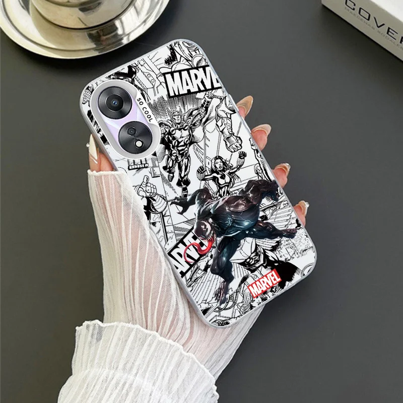 Marvel Venom Colorful Phone Case For OPPO Realme 13 12 11 10 9i 8i 6i 5i 5S Narzo 20A 10A Pro Plus Funda Cover Shell Capa