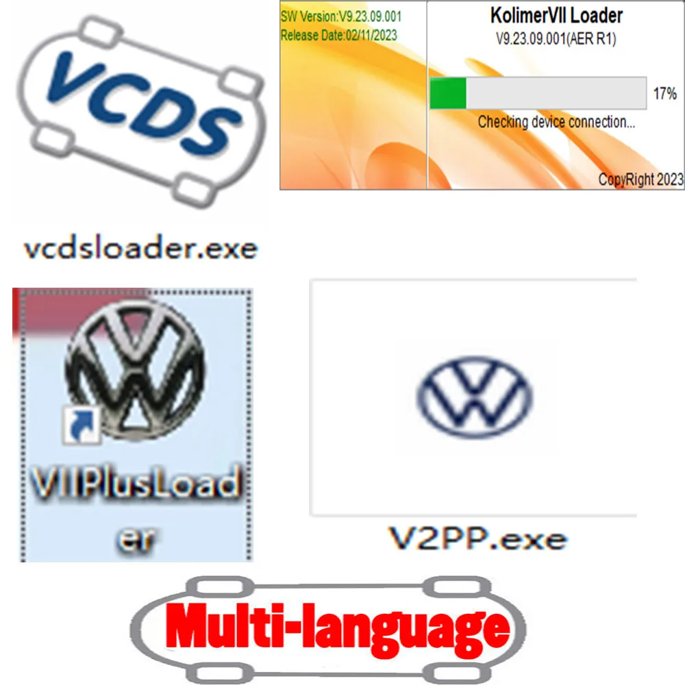 Фото САМОЕ ОБЕСПЕЧЕНИЕ HEX 2025 VAG CDM OBD2 Сканер VAG HE X V2 USB-интерфейс ДЛЯ VW AUDI Skoda Seat Unlimited VINs Многоязычный TODL №5