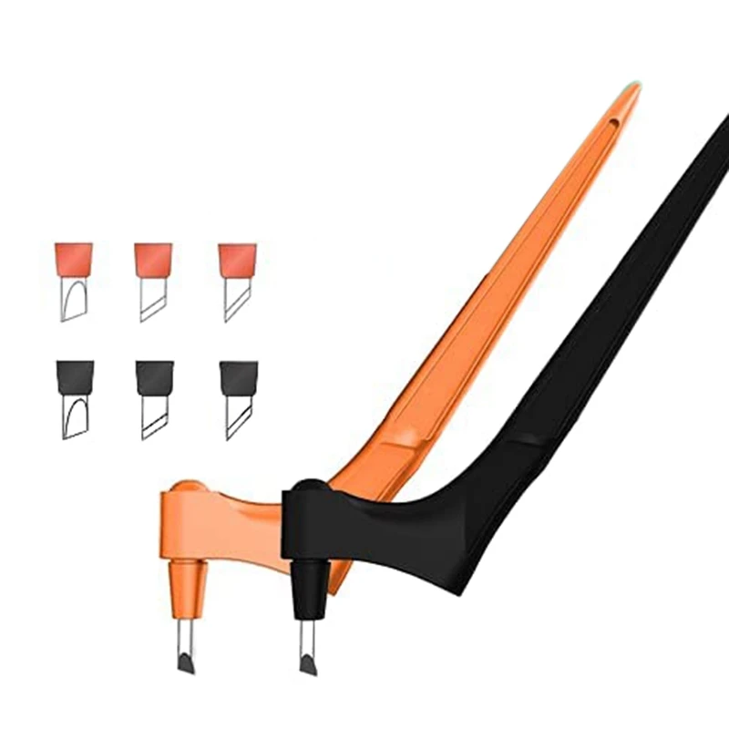 Режущие инструменты для рукоделия 2 шт. в упаковке с вращающимся лезвием на 360