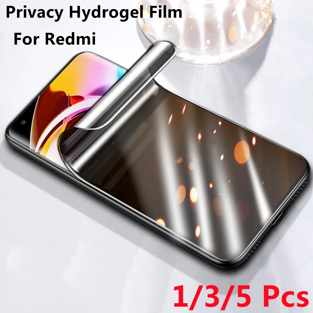 

3/5/10 шт., Гидрогелевая Защитная пленка для Redmi Note 11 10 9 8 11T Pro Plus 11se